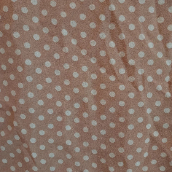 Violet & Claire Pink Polka Dot Blouse Size 2XL - Picture 7 of 11